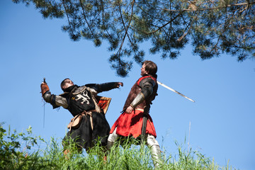 fighting knights
