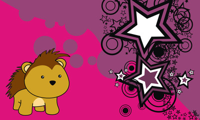 porcupine baby cartoon background