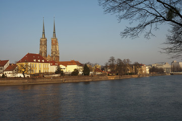 Fototapeta na wymiar Katedra we Wrocławiu
