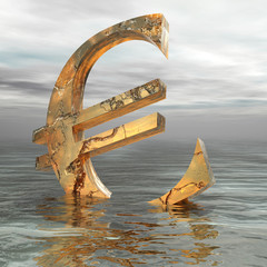 Fototapeta premium Eurokrise