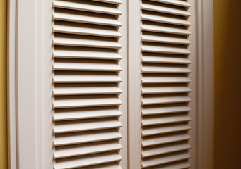 volet en bois