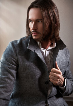Handsome man