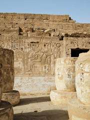 hieroglyphs in Temple of Edfu