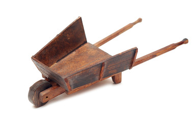 miniature model of the wheelbarrow