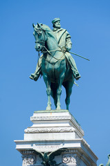 Obraz premium Statue of Garibaldi