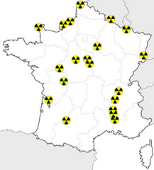 centrales nucl&eacute;aires fran&ccedil;aises