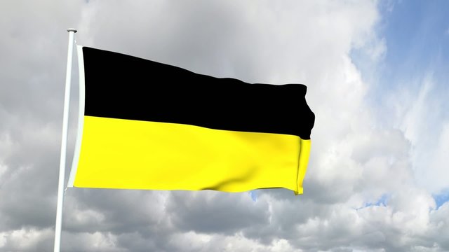 Deutschland - Baden-Württembergische Flagge