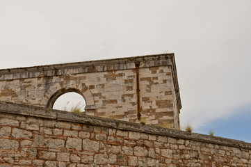 Ancient tropical fort in Bermuda