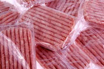 steak haché surgelé en sachet