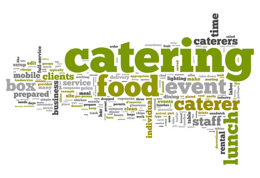 Word Cloud "Catering"