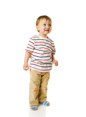 boy standing