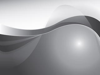 Hintergrund dynamische Wellen - schwarz grau 3
