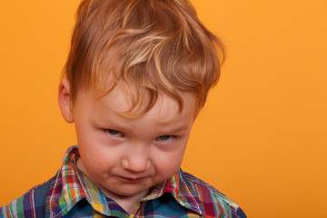 Kinderportrait (trotzig)