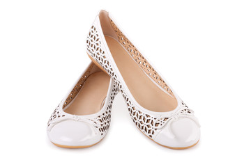 Women's shoes on a white background