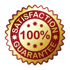 guarantee label, vector EPS version 8