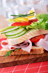 Ham  sandwich