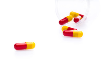 One container spilled pills