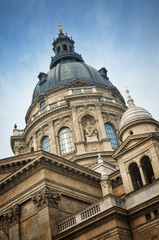 Fototapeta na wymiar Bazylika Świętego Stefana, Budapeszt, Węgry.