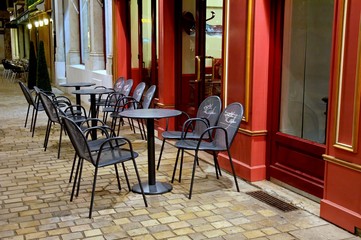 terrasse de café