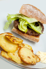 Hamburger maison