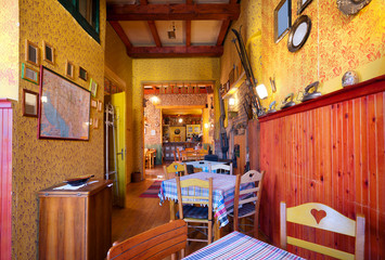 Fototapeta na wymiar Tavern interior
