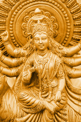 Famous Hindu Godess Kali's statue