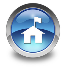 Glossy Pictogram "Ranger Station"