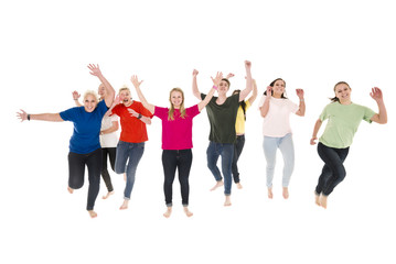 Obraz premium Happy people