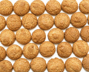 almond cookies background