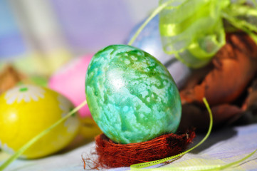 Handbemaltes Osterei