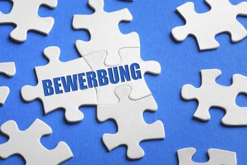 Fototapeta premium Bewerbung
