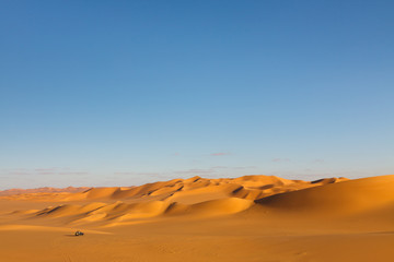 Fototapeta na wymiar Sahara Desert Safari