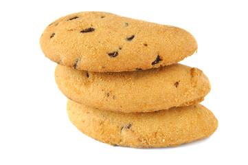 Biscotti con scaglie di cioccolato