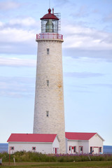 Fototapeta na wymiar Cap-des-Rosiers Lighthouse