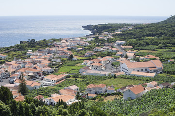 Fototapeta na wymiar Small village Azores