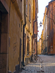 street of old town (Gamla Stan), Stockholm, Sweden