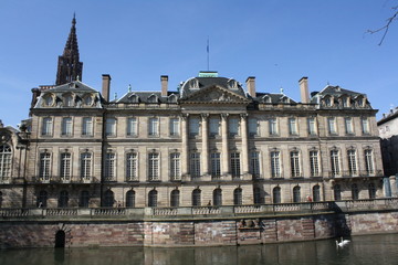 Fototapeta na wymiar Château de Rohan Strasburg