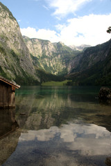 Fototapeta na wymiar lake obersee bavaria