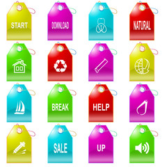 Vector set of tags