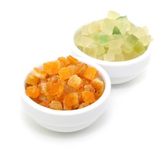 Orangeat, Zitronat