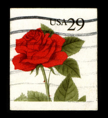 Postage stamp.