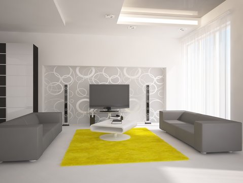 colored modern room