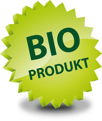 Button Rund Bio Produkt