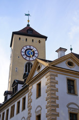 Fototapeta na wymiar Old Town Hall - Regensburg, Niemcy