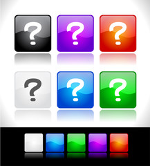 Buttons for web. Vector.