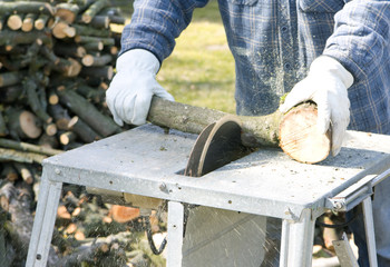 Gartenarbeit/Sägen