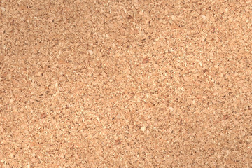 Cork board background for push pins and memos etc.