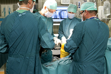 During the surgery