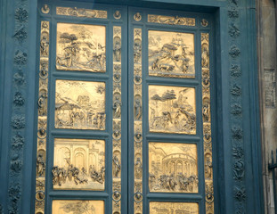 Gates of Paradise, Florence Baptistry by Ghiberti Florence