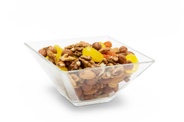 nuts and dried fruits